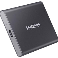 Samsung T7 1TB Portable SSD - 1050MB/s USB 3.2 Gen2 Grey Aluminum Samsung T7 1TB Portable SSD - 1050MB/s USB 3.2 Gen2 Grey Aluminum